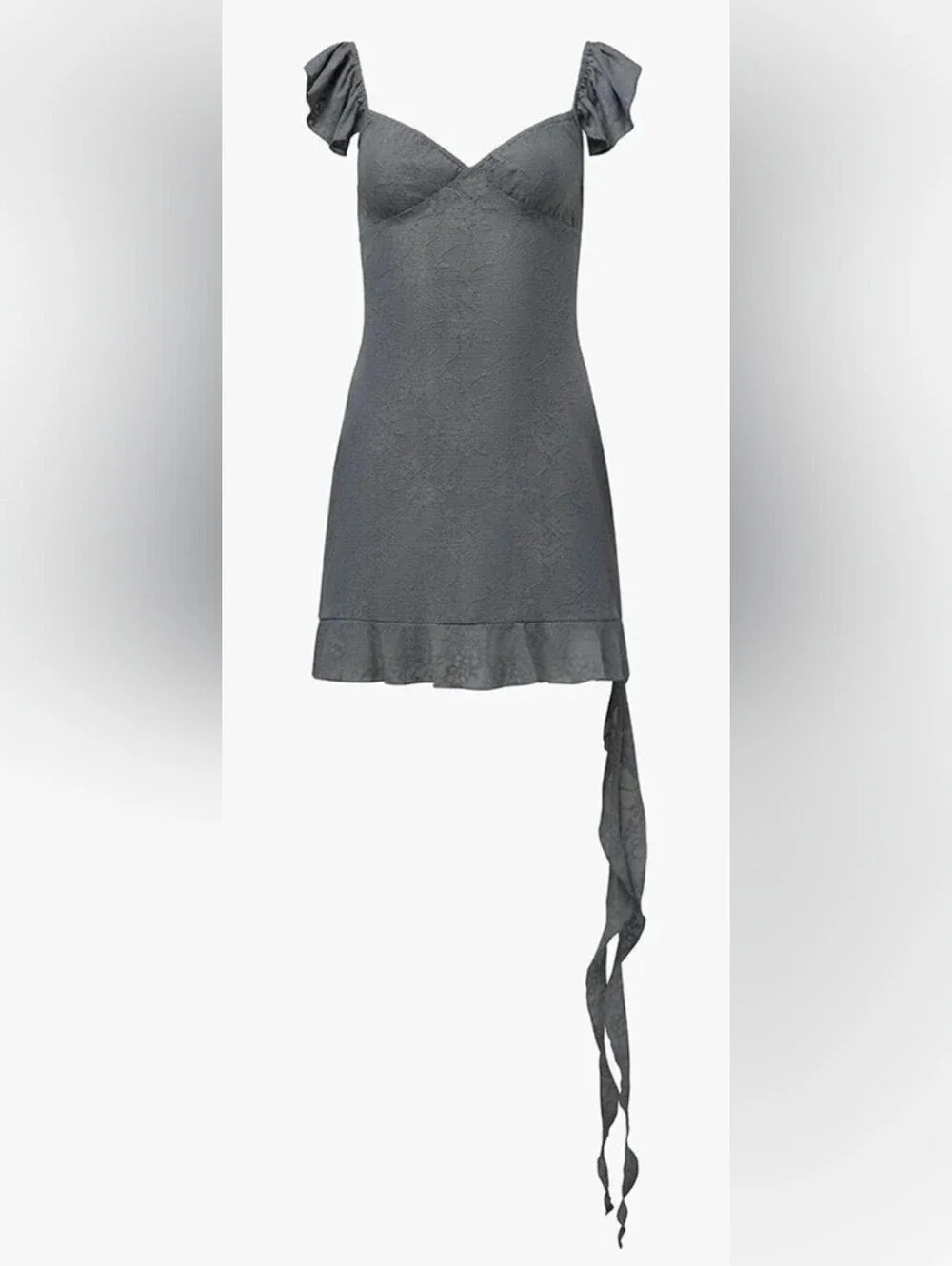 WeWoreWhat Lace Ruffle Mini Dress - Picture 6 of 7